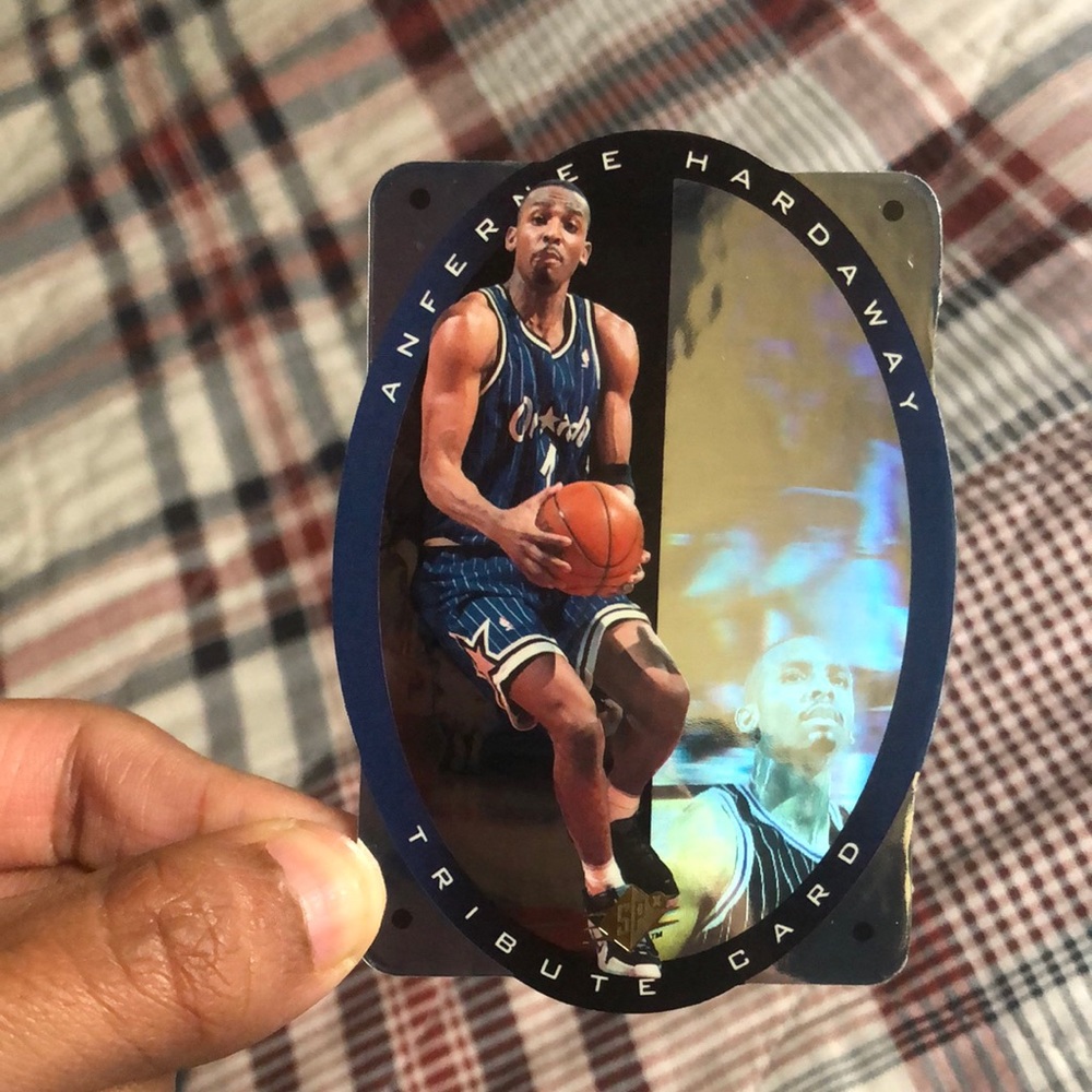 Anfernee “penny” hardaway tribute card 1996 upper deck
